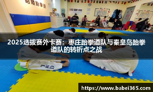 2025选拔赛外卡赛：枣庄跆拳道队与秦皇岛跆拳道队的转折点之战
